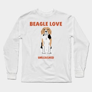 Beagle Love Unleashed Long Sleeve T-Shirt